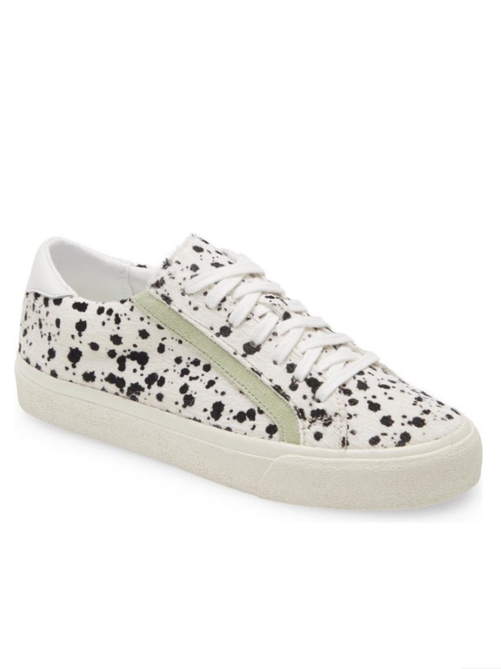 Madewell Sidewalk sneakers in a spatter-painted calf hair, Lace Up Size 7/7.5